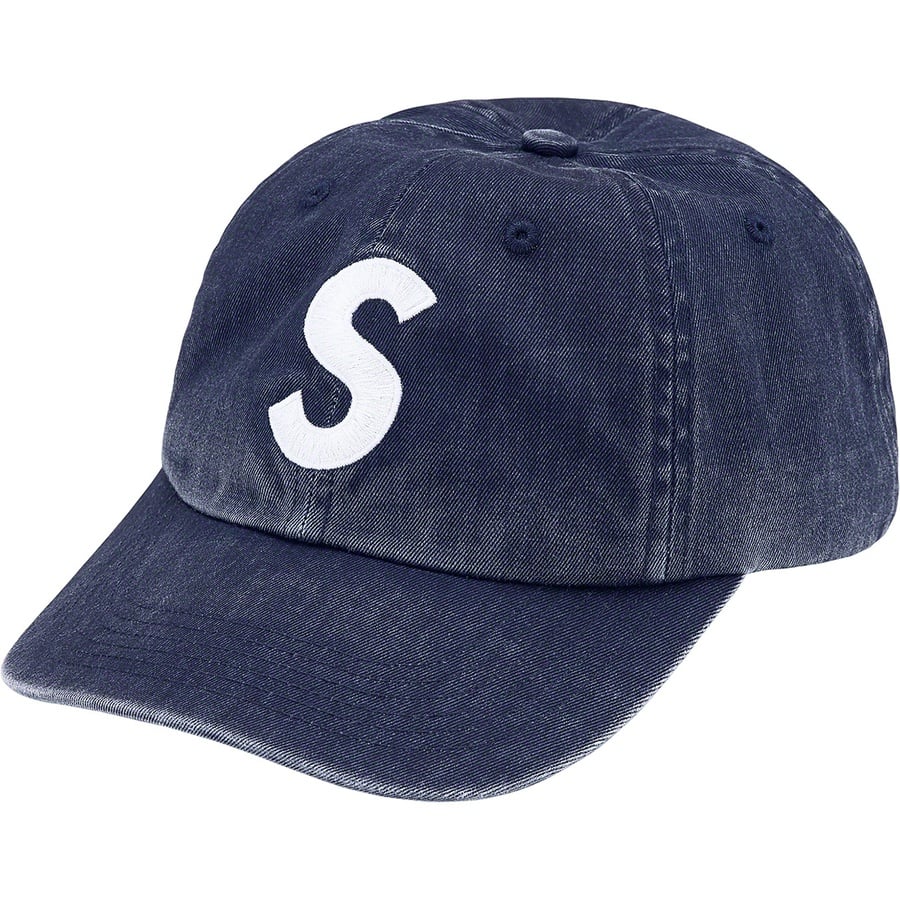 Details on Pigment Print S Logo 6-Panel Indigo from fall winter
                                                    2022 (Price is $48)