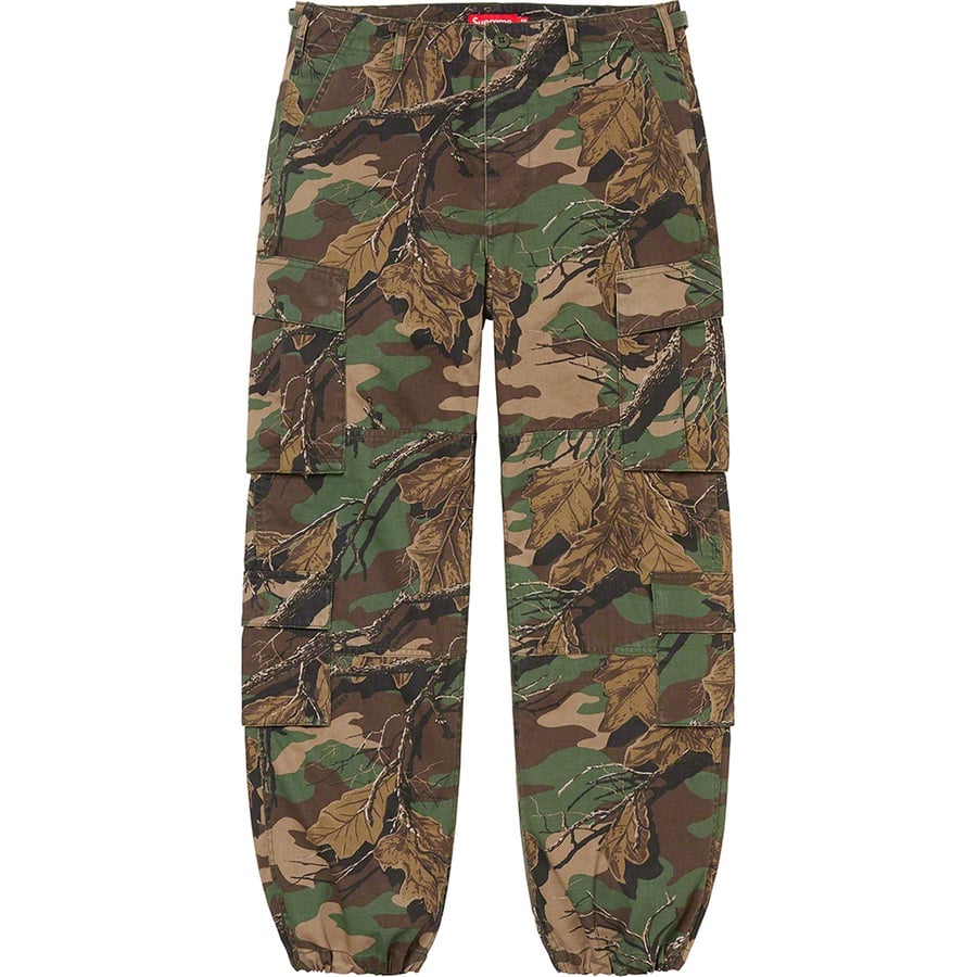 Details on Cargo Pant Branch Woodland Camo from fall winter
                                                    2022 (Price is $168)
