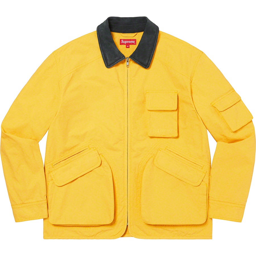 Details on Cotton Utility Jacket Sulfur from fall winter 2022 (Price is $198)