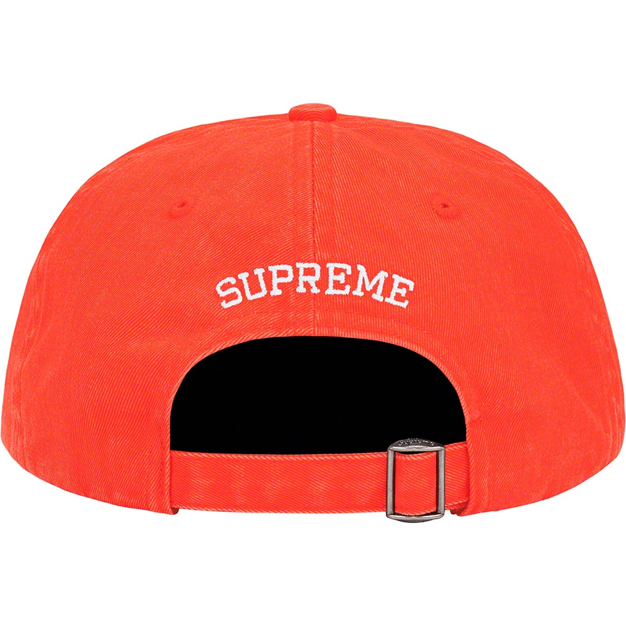 Details on Pigment Print S Logo 6-Panel Orange from fall winter 2022 (Price is $48)