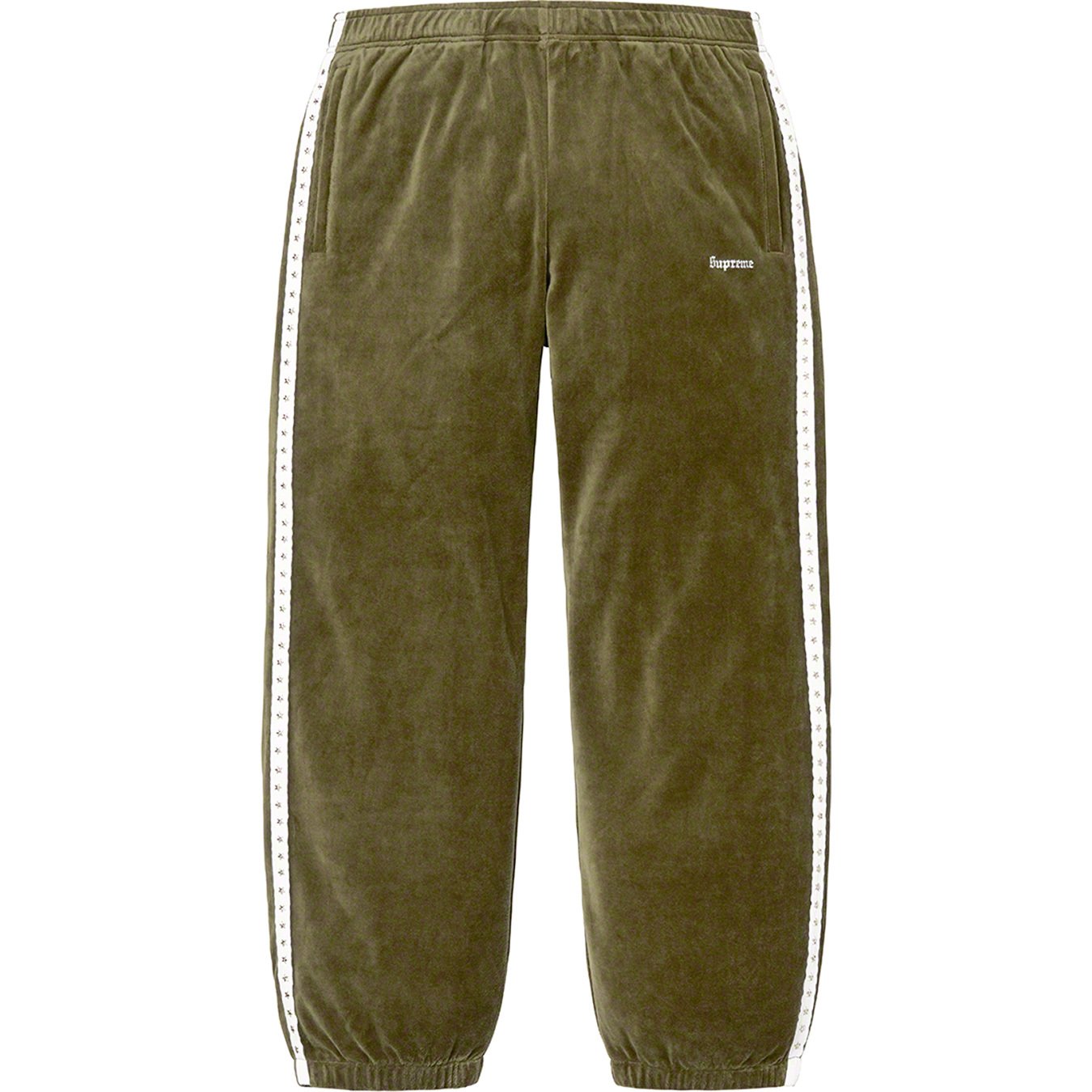 Studded Velour Track Pant - fall winter 2022 - Supreme