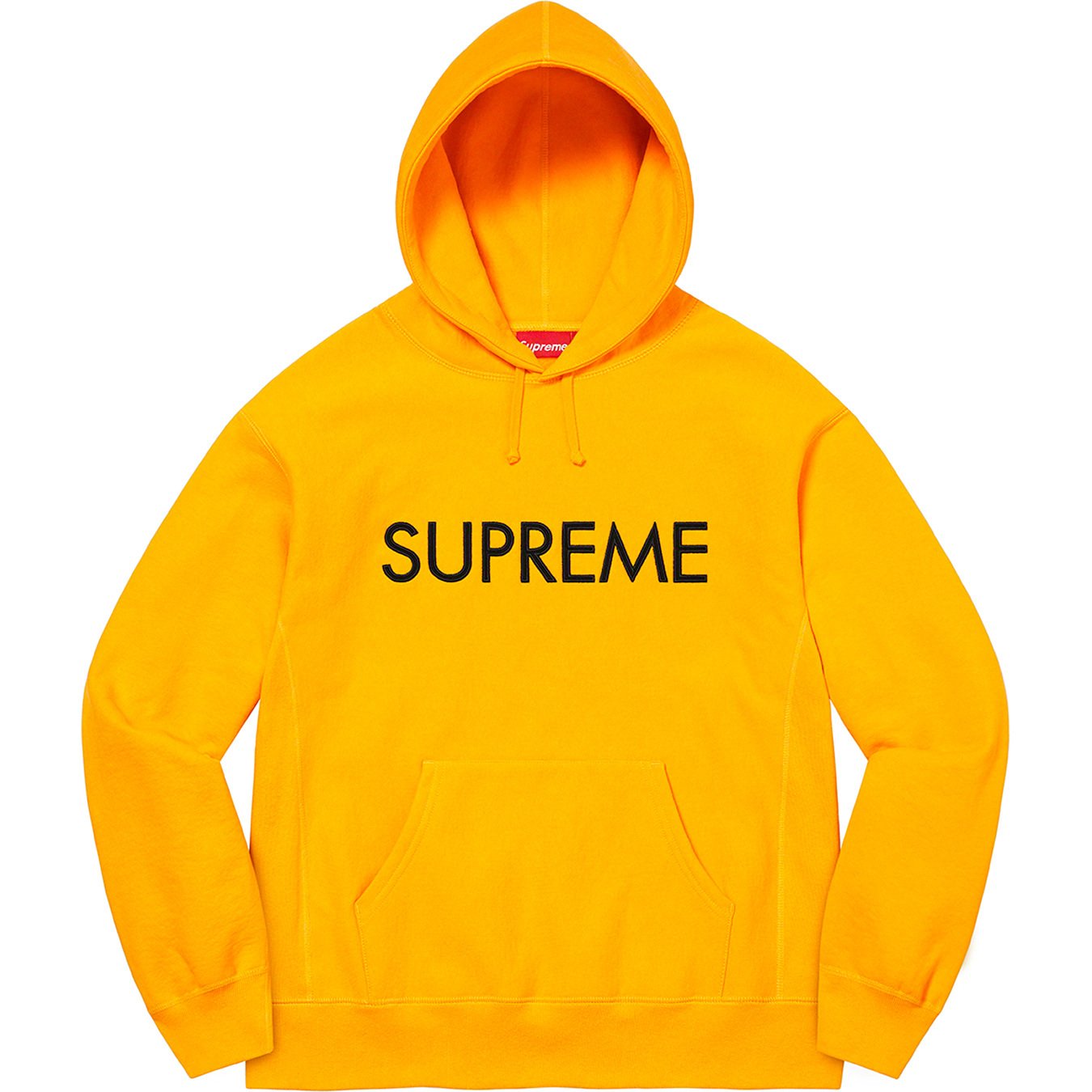 supreme capital hooded sweatshirt