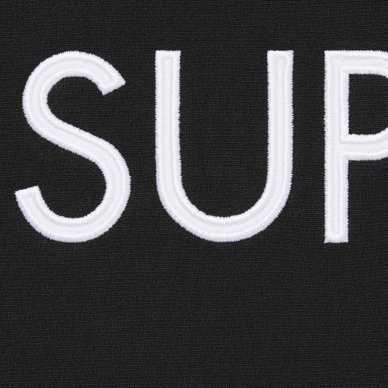 supreme M capital  hooded sweatshirt