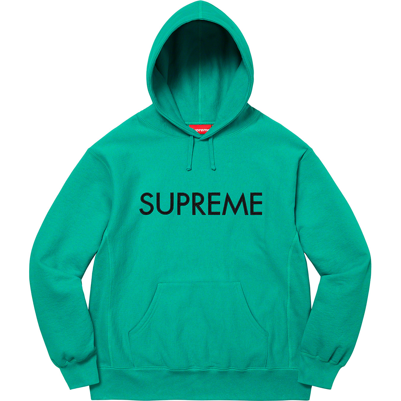 supreme M capital  hooded sweatshirt