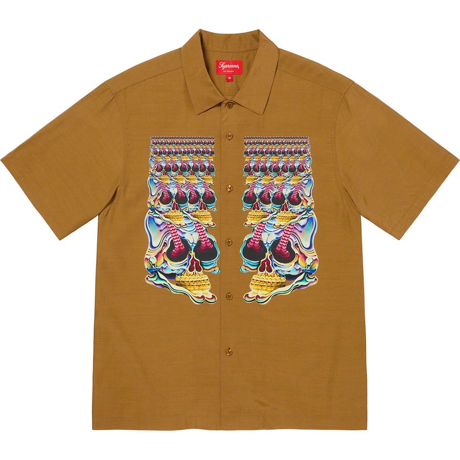 Details on Skulls S S Shirt Light Brown from fall winter
                                                    2022 (Price is $148)