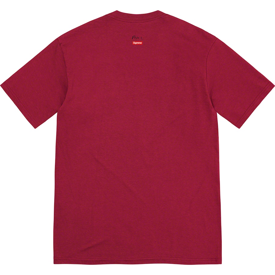 Details on Great White Way Tee Cardinal from fall winter
                                                    2022 (Price is $48)