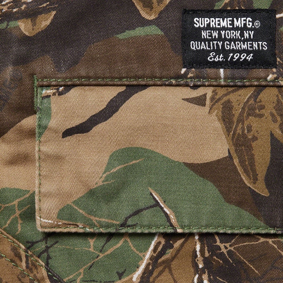 Details on Cargo Pant Branch Woodland Camo from fall winter
                                                    2022 (Price is $168)