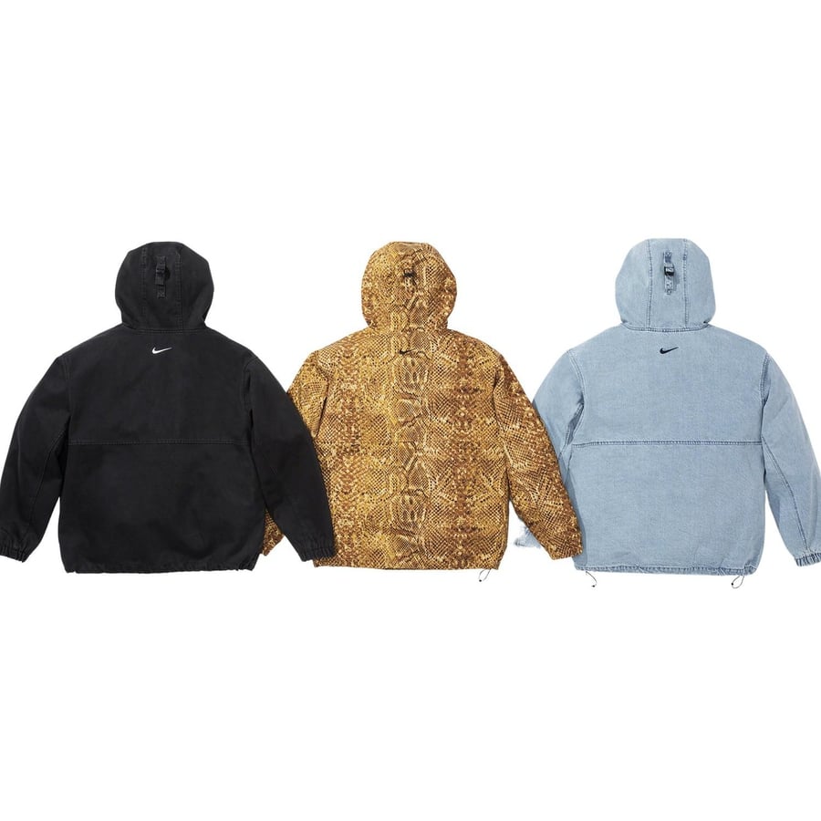 Details on Supreme Nike ACG Denim Pullover  from fall winter 2022 (Price is $298)