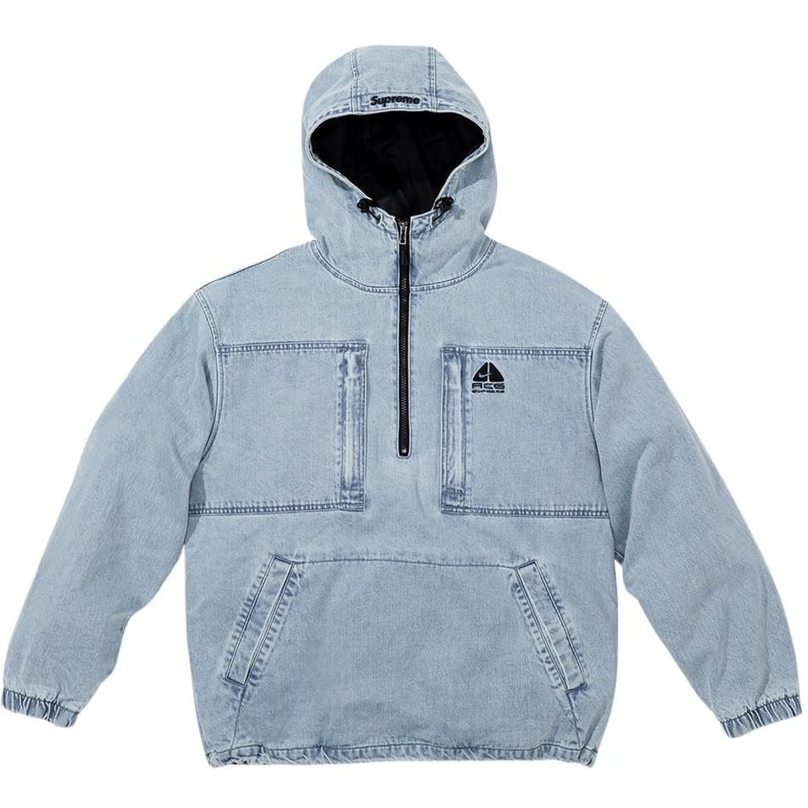 Details on Supreme Nike ACG Denim Pullover  from fall winter
                                                    2022 (Price is $298)
