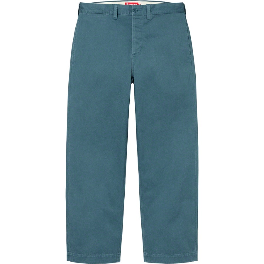 Details on Chino Pant Slate from fall winter
                                                    2022 (Price is $148)