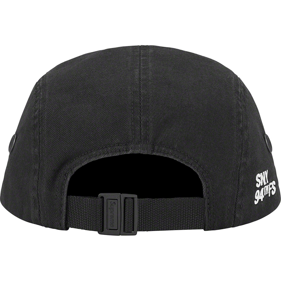 Details on Military Camp Cap Black from fall winter 2022 (Price is $48)
