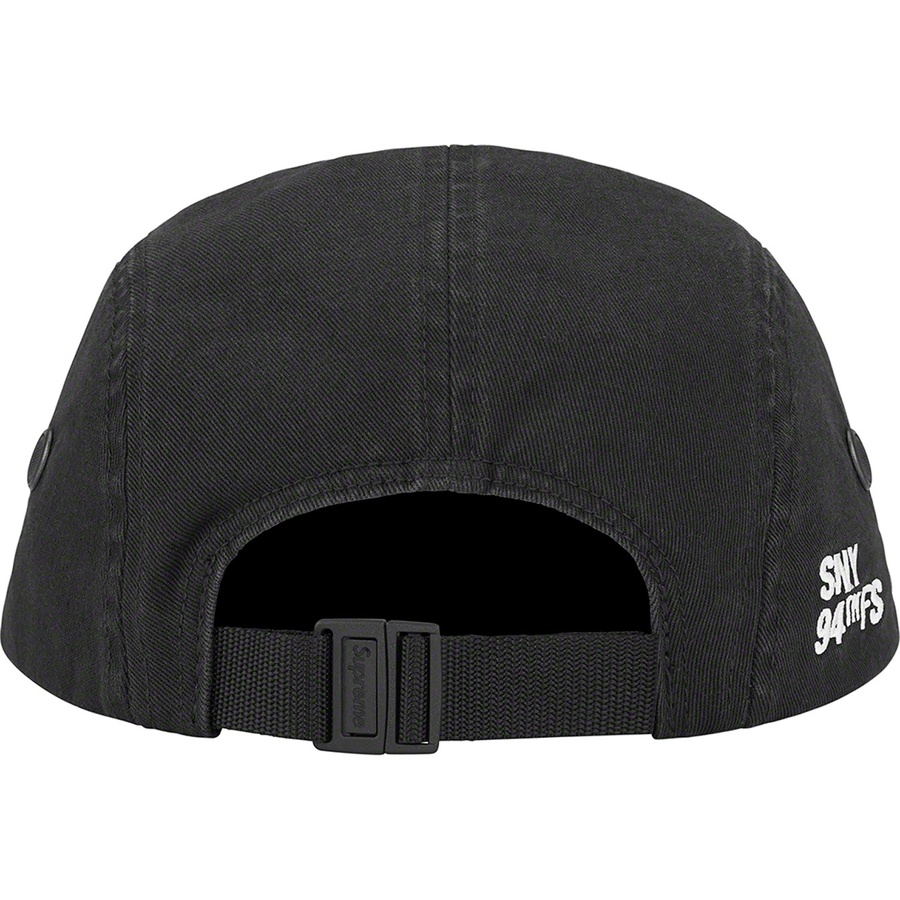 Details on Military Camp Cap Black from fall winter
                                                    2022 (Price is $48)