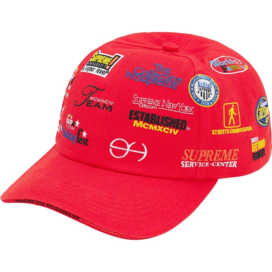 Details on Sponsors 6-Panel Red from fall winter
                                                    2022 (Price is $54)