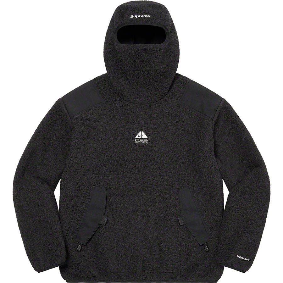 Details on Supreme Nike ACG Fleece Pullover Black from fall winter
                                                    2022 (Price is $238)