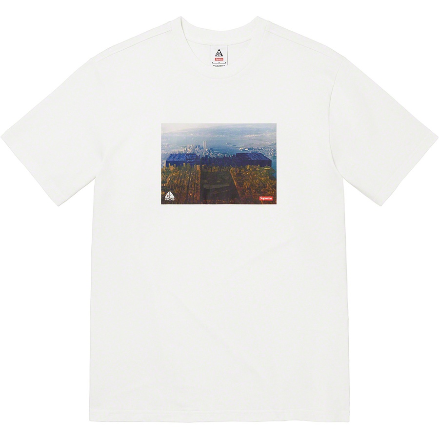 Details on Supreme Nike ACG Grid Tee White from fall winter
                                                    2022 (Price is $48)