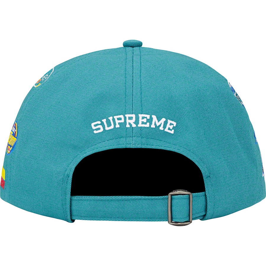 Details on Sponsors 6-Panel Teal from fall winter
                                                    2022 (Price is $54)