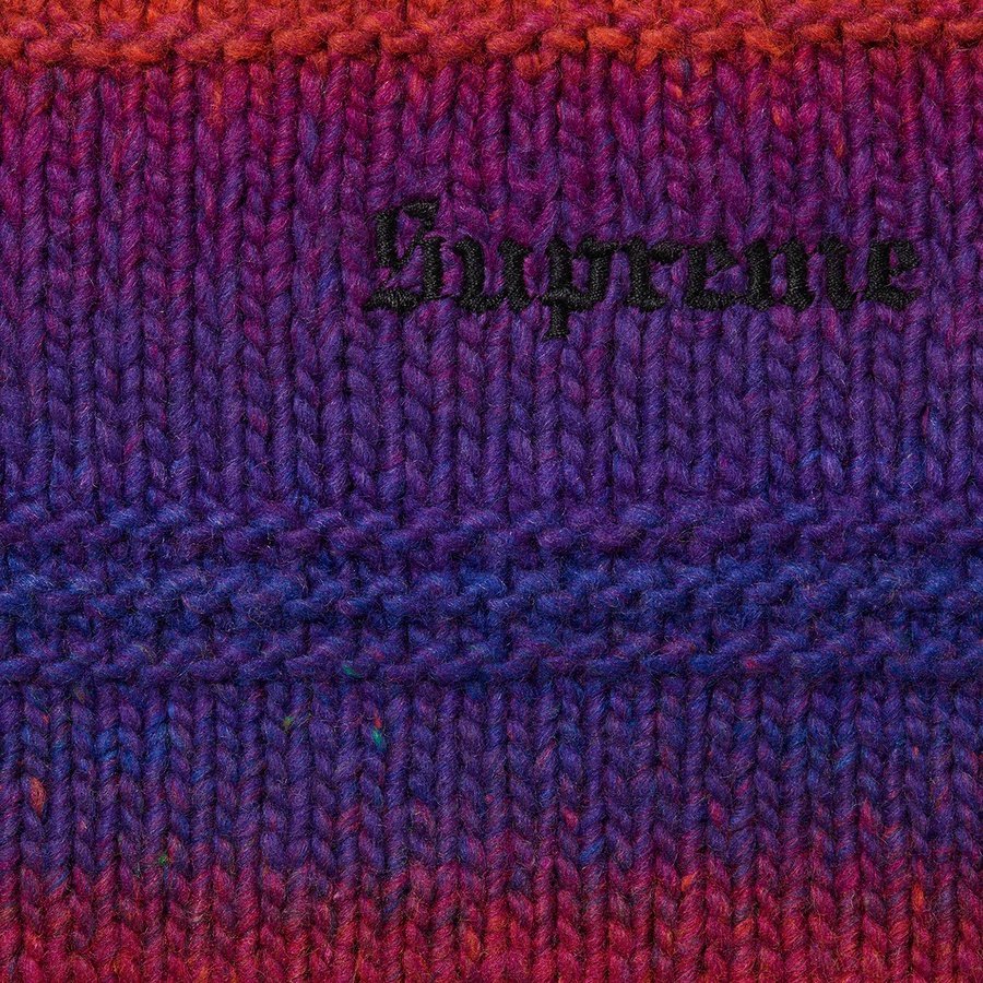 Details on Gradient Stripe Sweater Multicolor from fall winter 2022 (Price is $158)