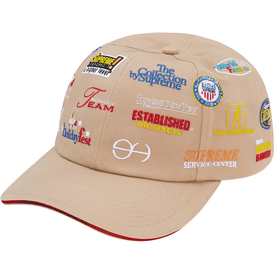 Details on Sponsors 6-Panel Khaki from fall winter
                                                    2022 (Price is $54)