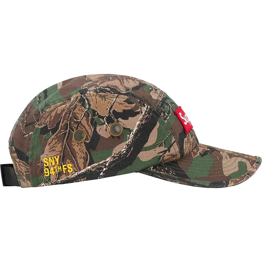Details on Military Camp Cap Branch Olive Camo from fall winter 2022 (Price is $48)