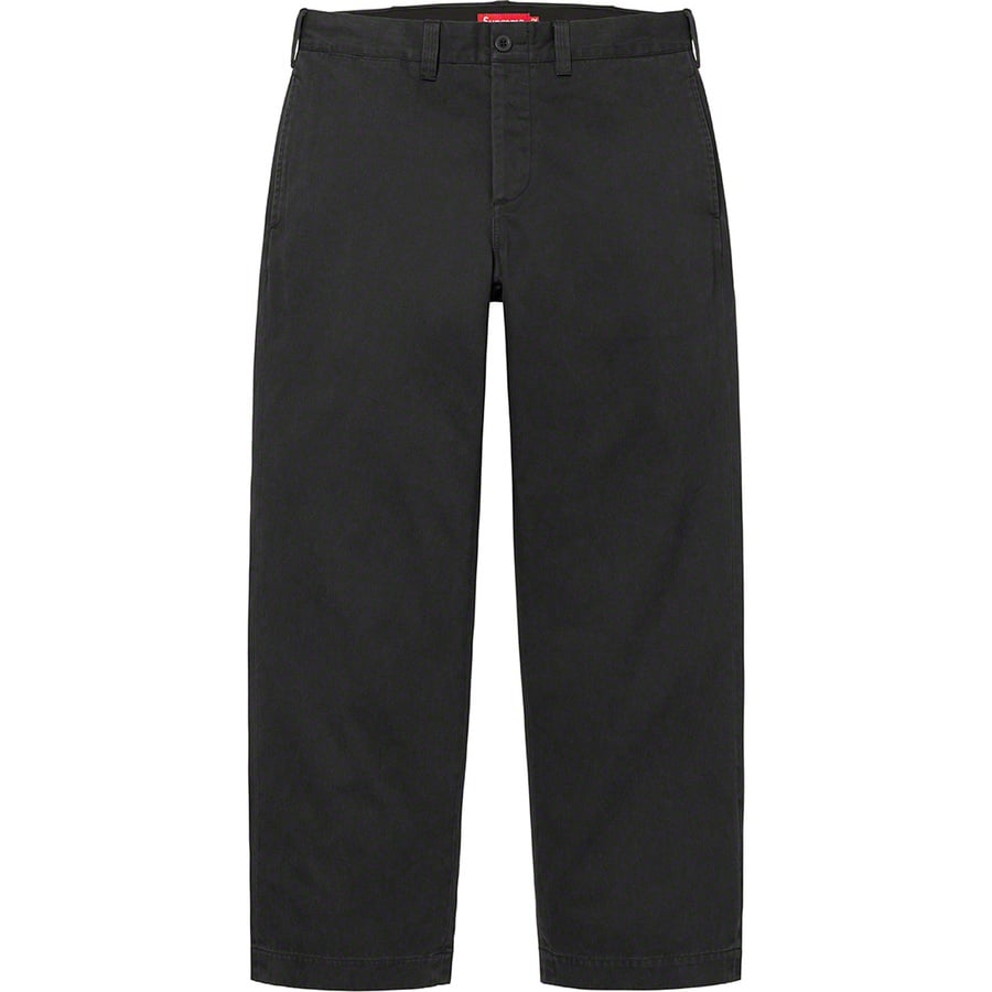 Details on Chino Pant Black from fall winter
                                                    2022 (Price is $148)