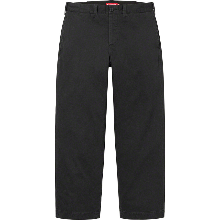 Details on Chino Pant Black from fall winter
                                                    2022 (Price is $148)