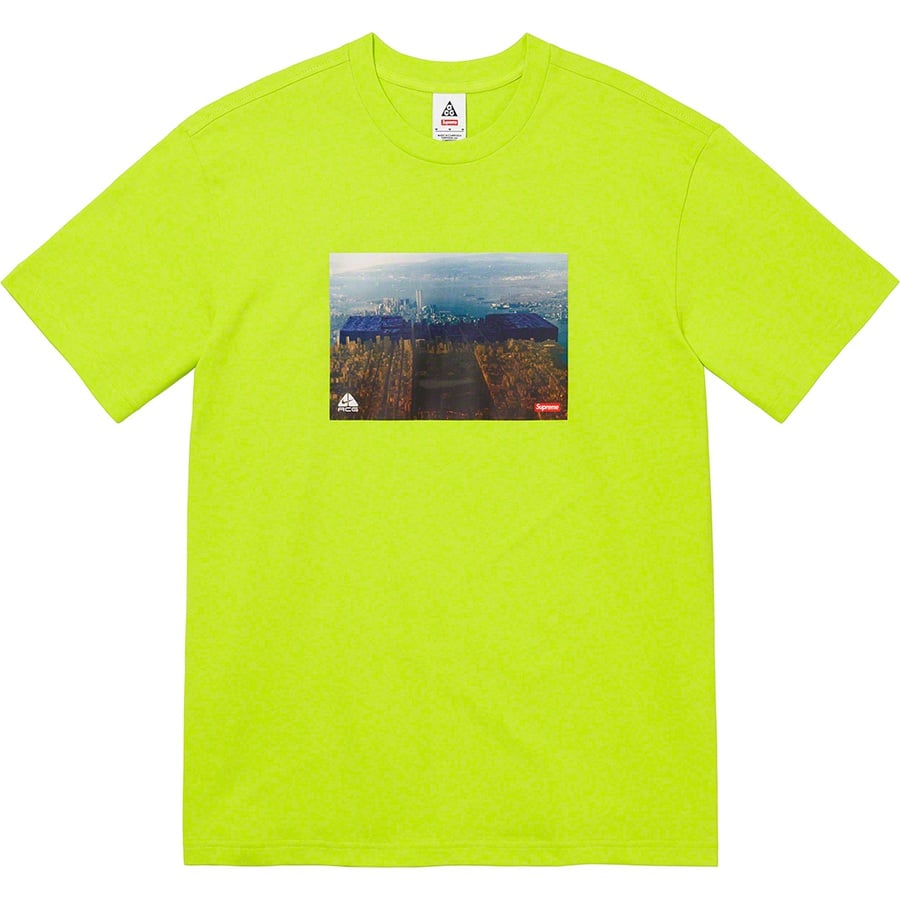 Details on Supreme Nike ACG Grid Tee Green from fall winter
                                                    2022 (Price is $48)