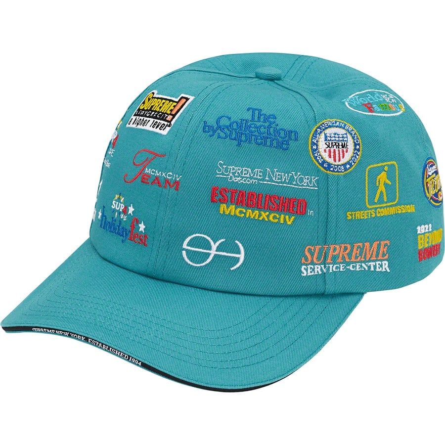 Details on Sponsors 6-Panel Teal from fall winter
                                                    2022 (Price is $54)