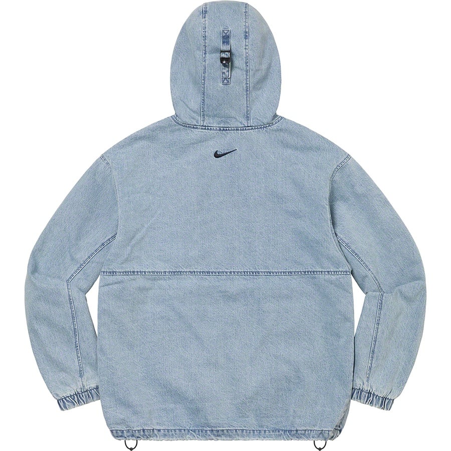 Details on Supreme Nike ACG Denim Pullover Washed Blue from fall winter
                                                    2022 (Price is $298)