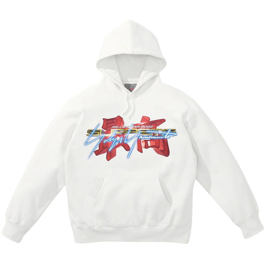 Details on Supreme Yohji Yamamoto  TEKKEN™ Hooded Sweatshirt  from fall winter 2022 (Price is $188)