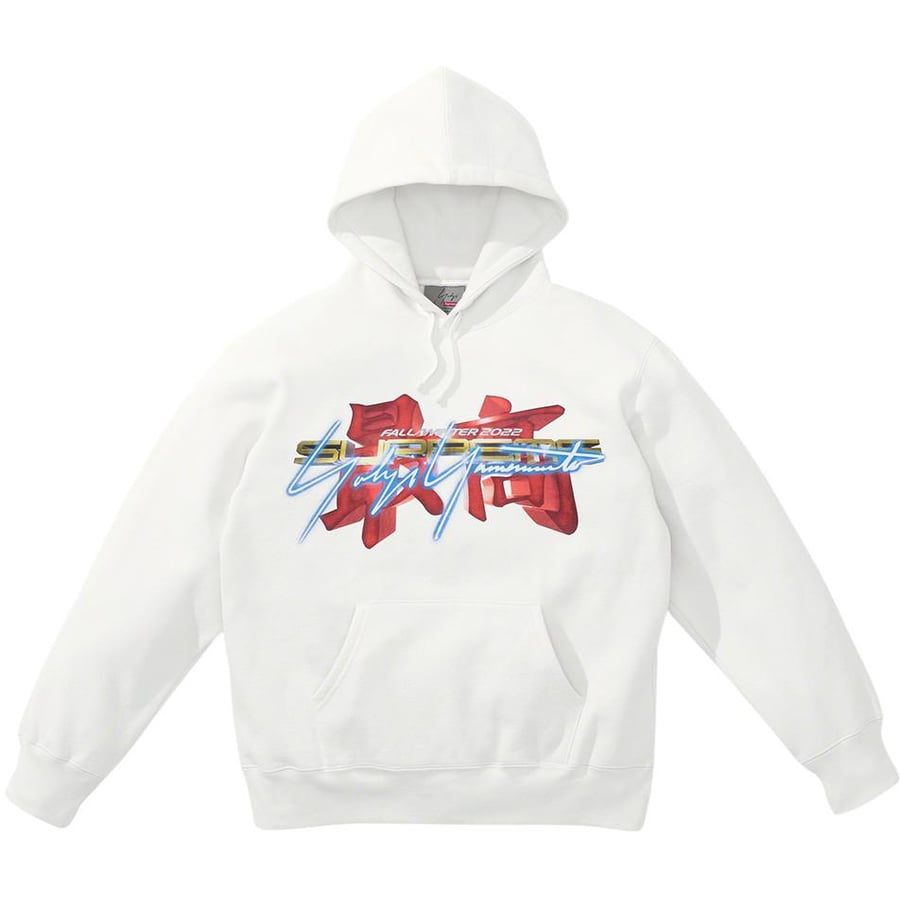 Details on Supreme Yohji Yamamoto  TEKKEN™ Hooded Sweatshirt  from fall winter
                                                    2022 (Price is $188)