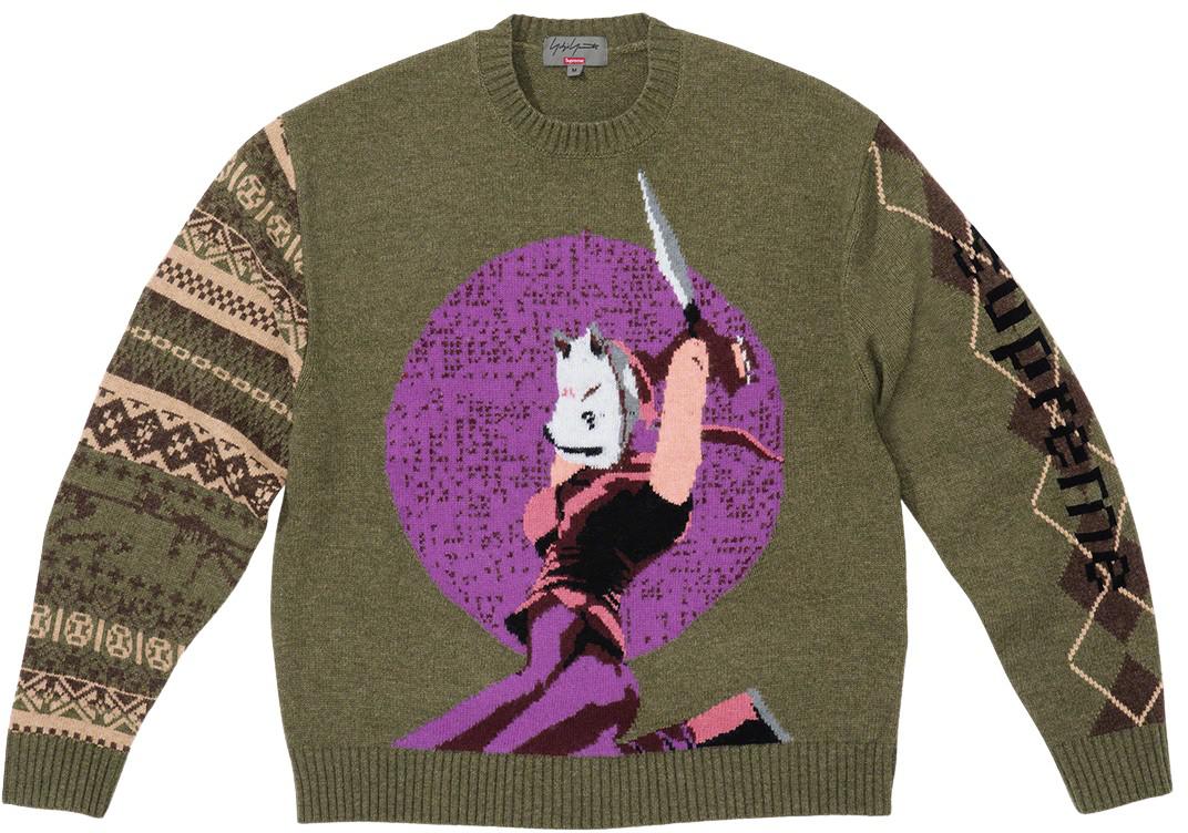 Yohji Yamamoto TEKKEN™ Sweater - fall winter 2022 - Supreme