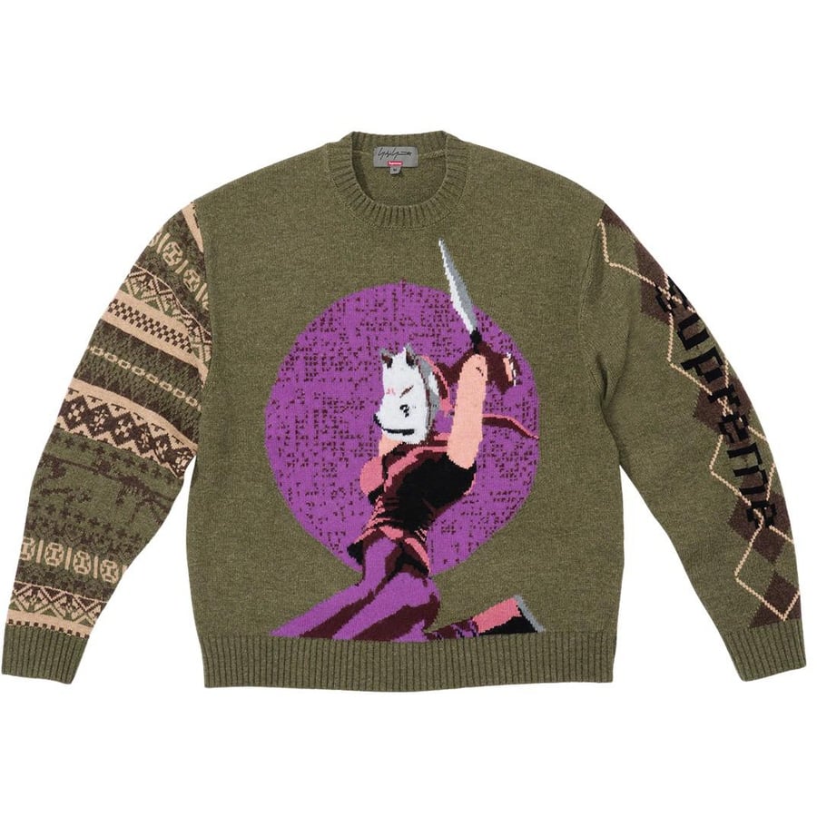 Details on Supreme Yohji Yamamoto TEKKEN™ Sweater  from fall winter
                                                    2022 (Price is $268)