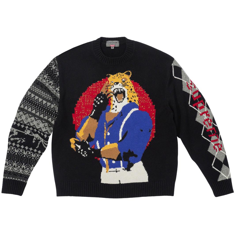 Details on Supreme Yohji Yamamoto TEKKEN™ Sweater  from fall winter 2022 (Price is $268)