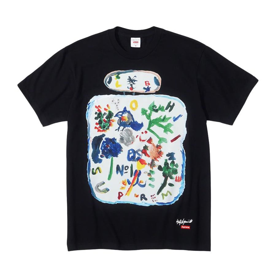 Details on Supreme Yohji Yamamoto Paint Tee  from fall winter
                                                    2022 (Price is $54)