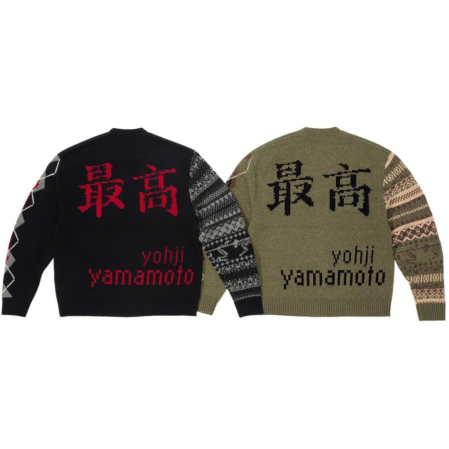 Yohji Yamamoto TEKKEN™ Sweater - fall winter 2022 - Supreme