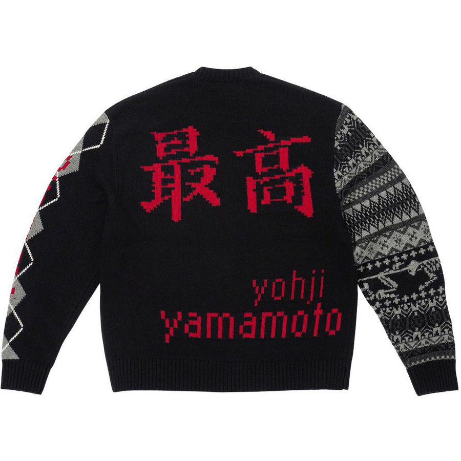 Details on Supreme Yohji Yamamoto TEKKEN™ Sweater  from fall winter
                                                    2022 (Price is $268)