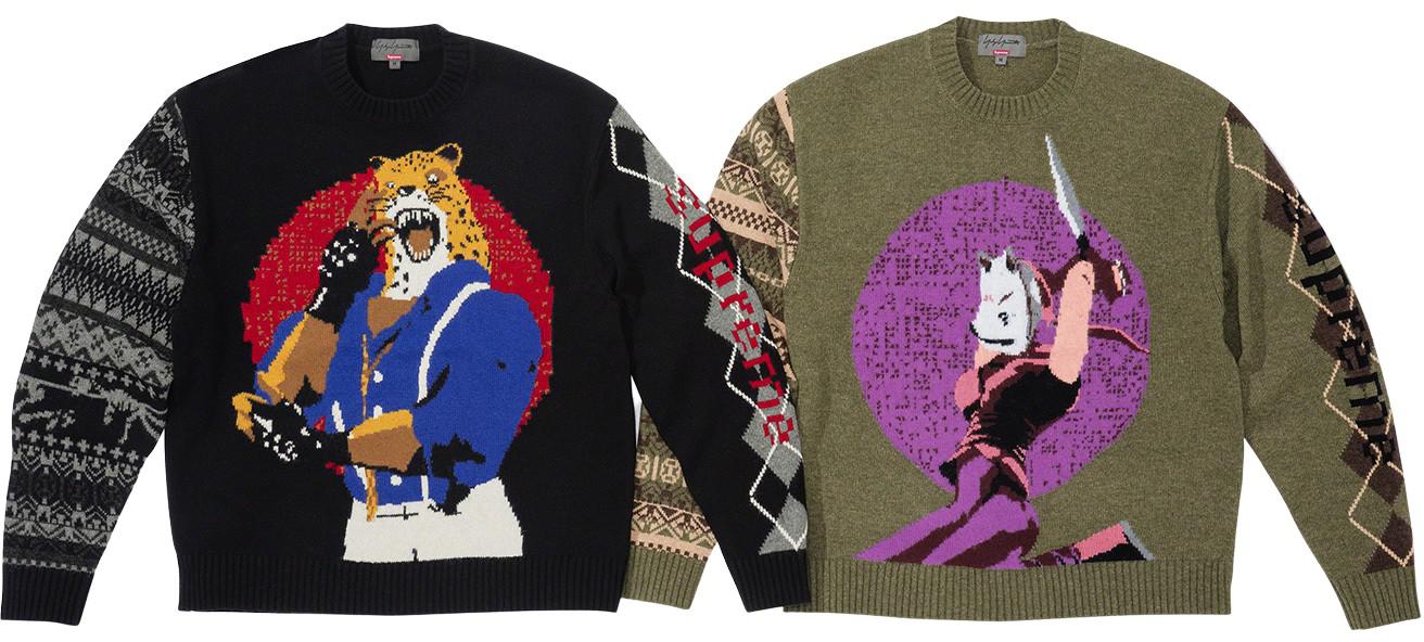 Yohji Yamamoto TEKKEN™ Sweater - fall winter 2022 - Supreme