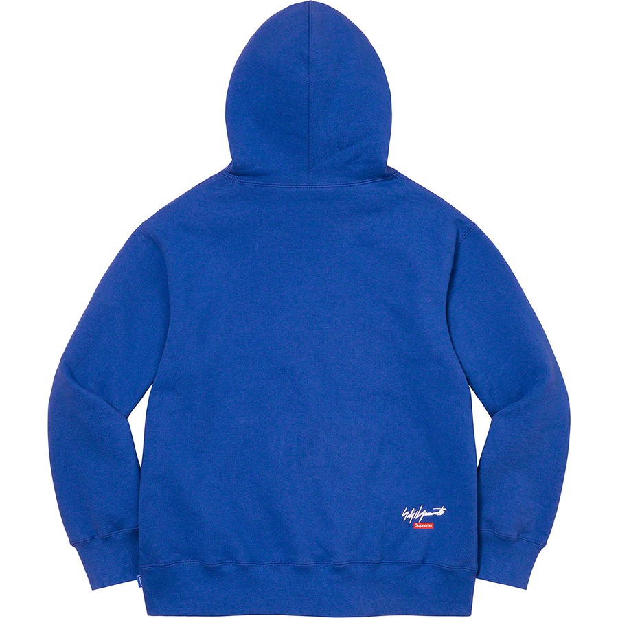 Details on Supreme Yohji Yamamoto  TEKKEN™ Hooded Sweatshirt Royal from fall winter
                                                    2022 (Price is $188)