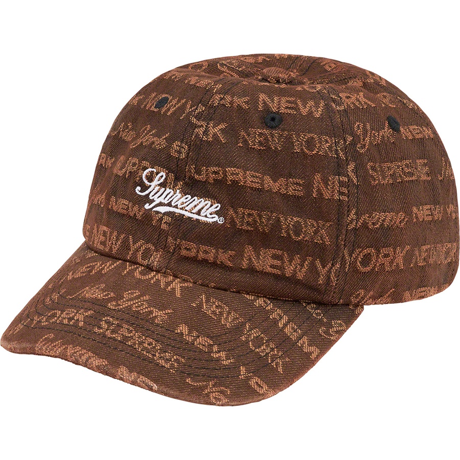 Multi Type Jacquard Denim 6-Panel - fall winter 2022 - Supreme