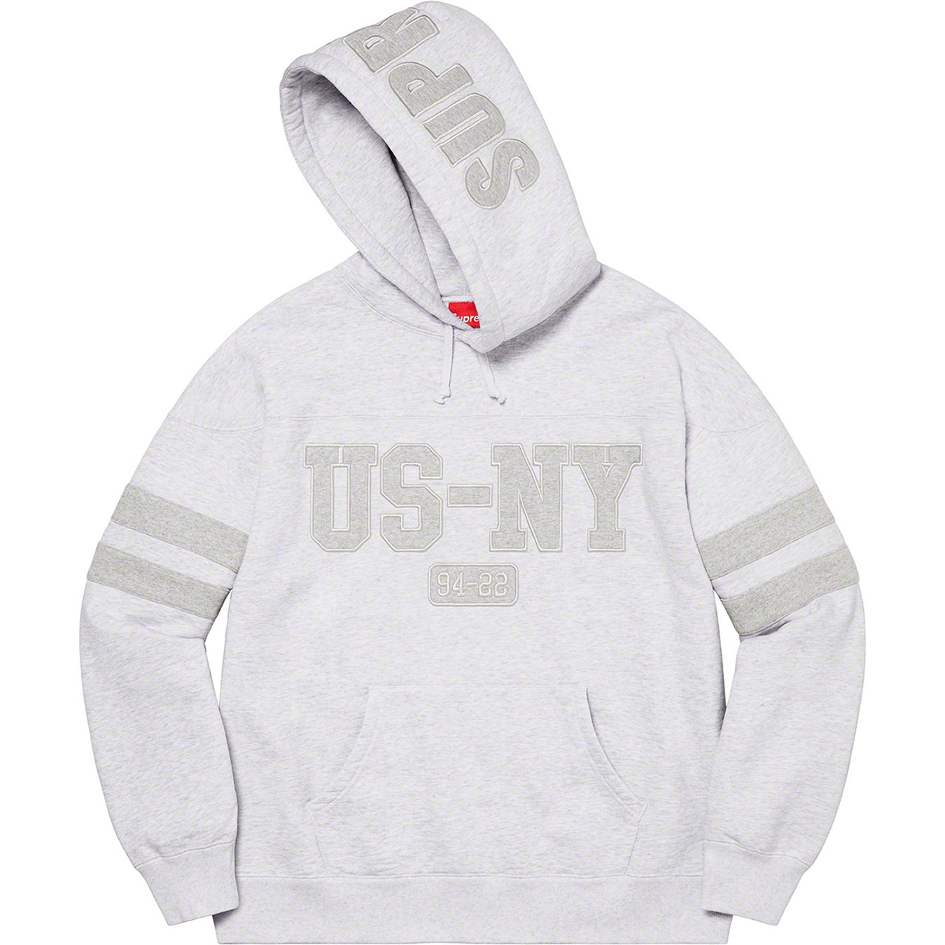 US-NY Hooded Sweatshirt - fall winter 2022 - Supreme
