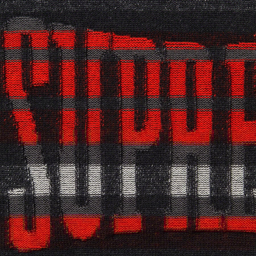 Supreme Inverted Stripe S S Top (FW22) - Black - $88