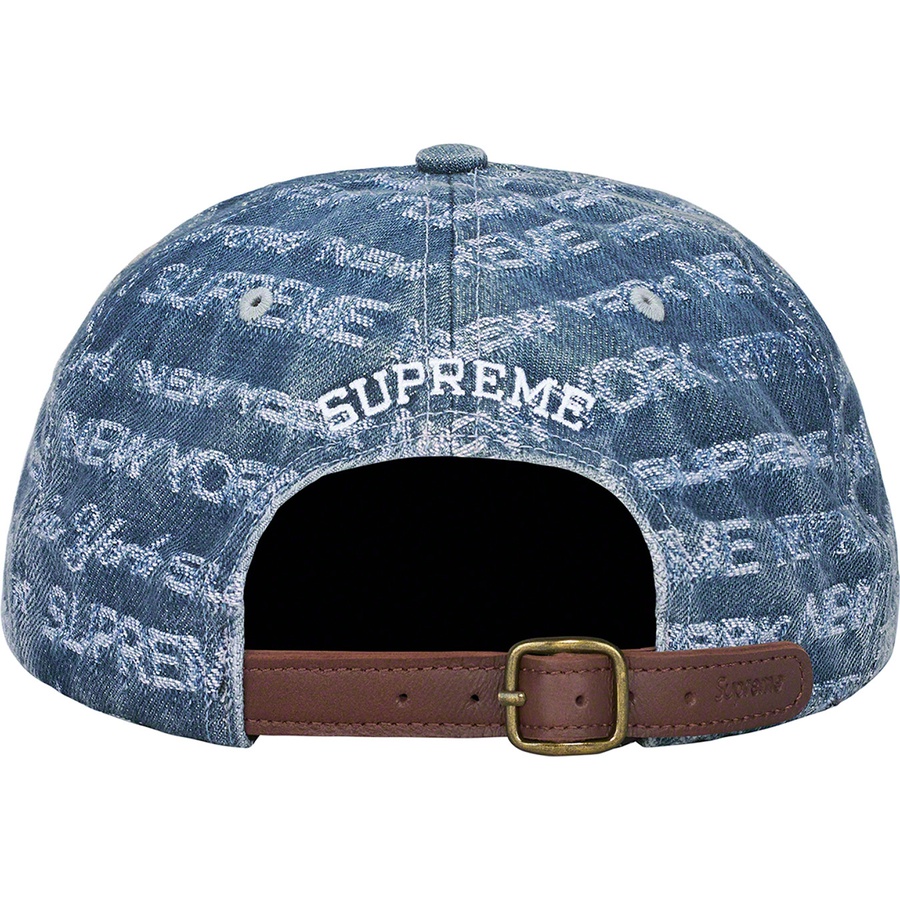 Details on Multi Type Jacquard Denim 6-Panel Blue from fall winter
                                                    2022 (Price is $48)