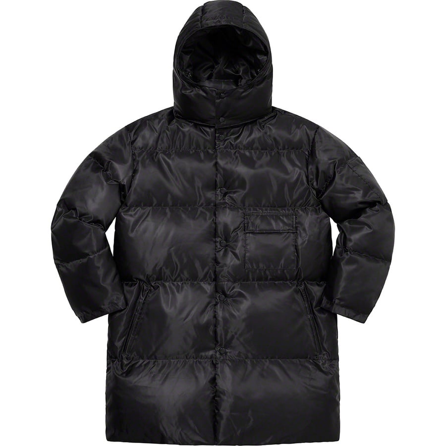 Details on Supreme Yohji Yamamoto TEKKEN™ Puffer Parka Black from fall winter
                                                    2022 (Price is $498)