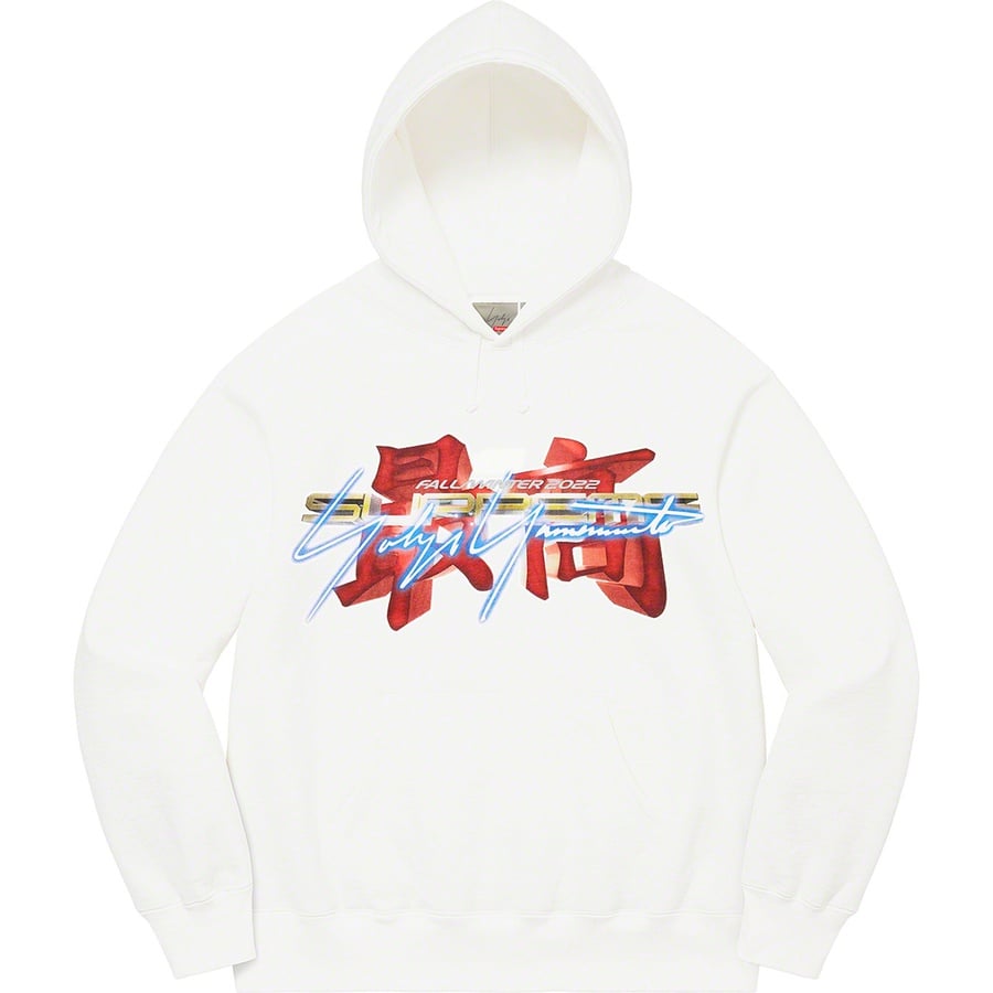 Details on Supreme Yohji Yamamoto  TEKKEN™ Hooded Sweatshirt Stone from fall winter
                                                    2022 (Price is $188)