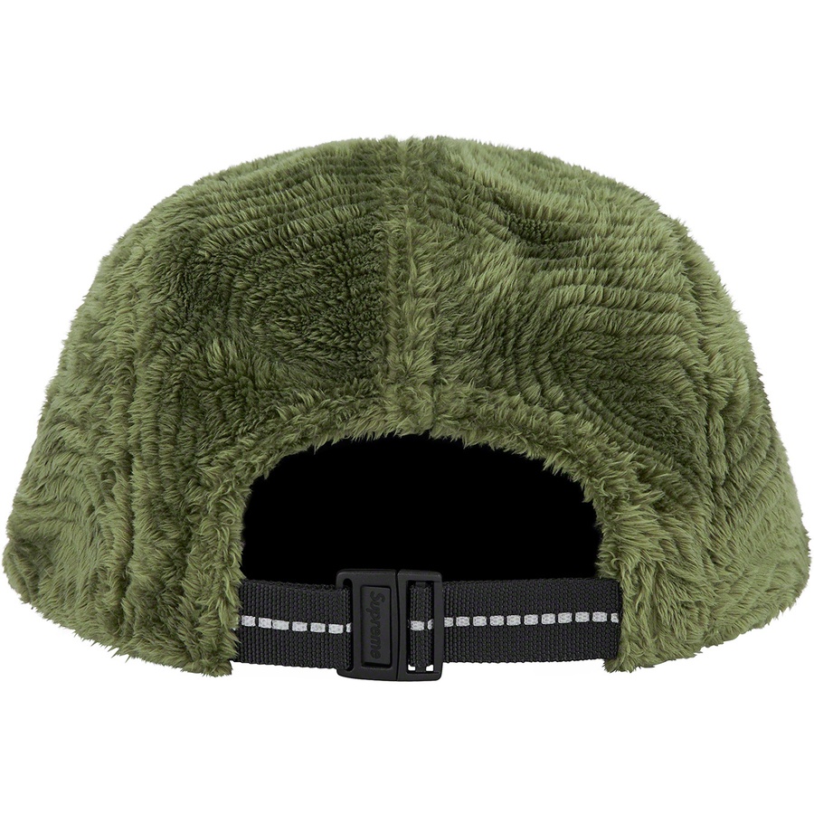 Details on Swirl Fleece Camp Cap Olive from fall winter 2022 (Price is $54)