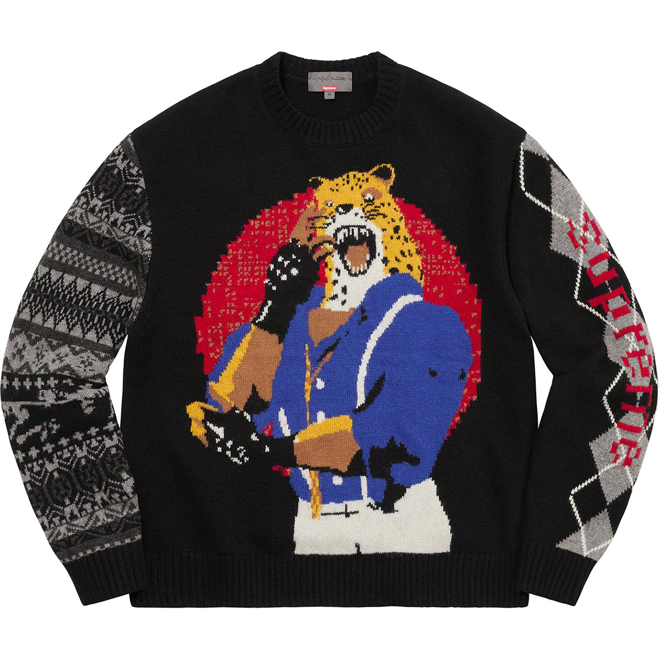 Yohji Yamamoto TEKKEN™ Sweater - fall winter 2022 - Supreme