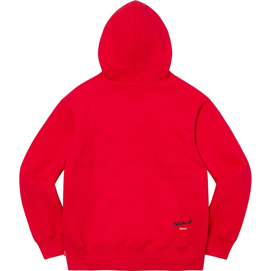 Details on Supreme Yohji Yamamoto  TEKKEN™ Hooded Sweatshirt Red from fall winter 2022 (Price is $188)