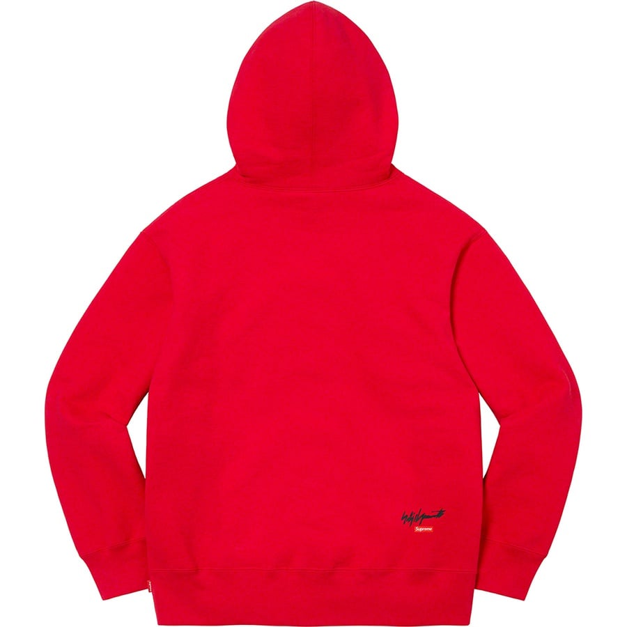 Details on Supreme Yohji Yamamoto  TEKKEN™ Hooded Sweatshirt Red from fall winter
                                                    2022 (Price is $188)