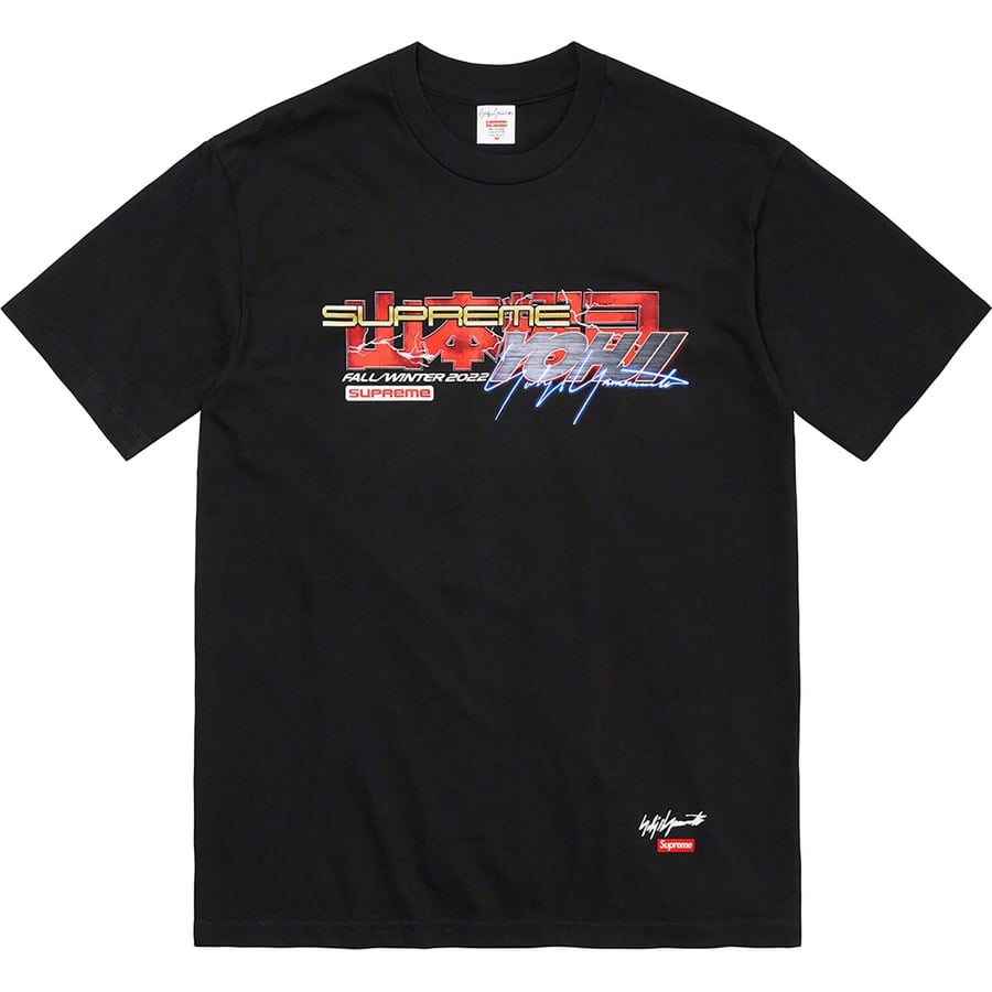 Supreme Supreme Yohji Yamamoto TEKKEN™ Tee (FW22) - Black - $54