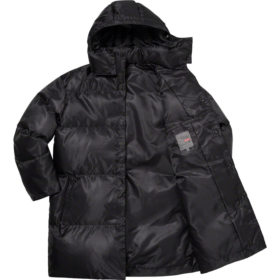 Details on Supreme Yohji Yamamoto TEKKEN™ Puffer Parka Black from fall winter
                                                    2022 (Price is $498)